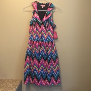 NWT Lilly Pulitzer Sherlynn Dress Hearts a Flutter